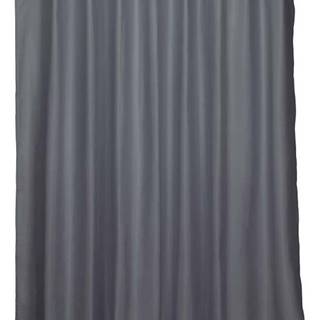 Tmavě šedý sprchový závěs Kela Laguna, 240 x 200 cm