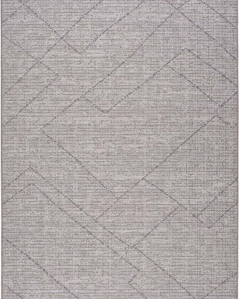 Universal Šedý venkovní koberec Universal Macao Grey Amelia, 160 x 230 cm