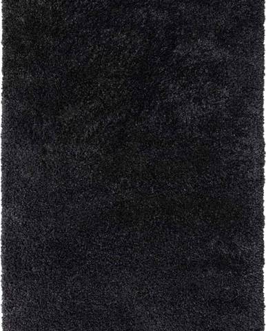 Černý koberec Flair Rugs Sparks, 60 x 110 cm