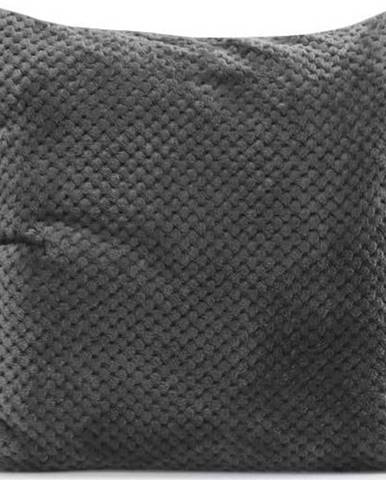 Sada 2 tmavě šedých povlaků na polštáře z mikrovlákna DecoKing Henry, 45 x 45 cm