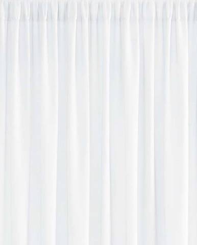 Bílý závěs AmeliaHome Voile Pleat, 140 x 270 cm