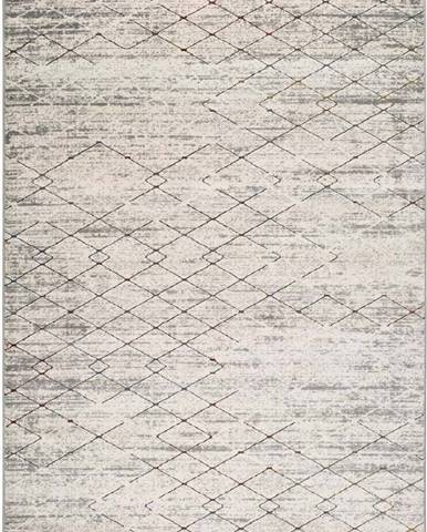 Šedý koberec Universal Berlin Geo, 133 x 190 cm