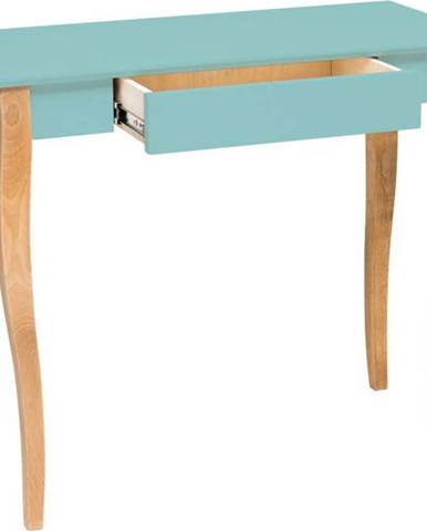 Mintově zelený psací stůl Ragaba Lillo, délka 65 cm