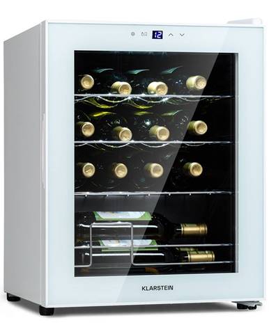 Klarstein Shiraz 16 Quartz, vinotéka, 42 l, dotykový ovládací panel, 160 W, 5-18 °C