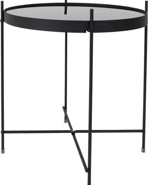 Zuiver Černý odkládací stolek Zuiver Cupid, ⌀ 43 cm