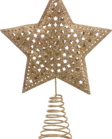 Hvězda na vánoční strom ve zlaté barvě Unimasa Terminal