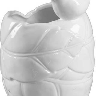 Bílá keramická váza Mauro Ferretti Gufo, výška Uccellino, výška 22 cm