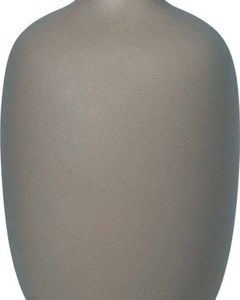 Blomus Šedá keramická váza Blomus Ceola, výška 12 cm