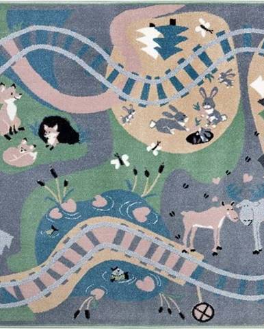 Dětský koberec Hanse Home Forest Route, 160 x 230 cm