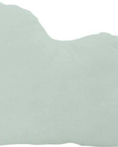 Mentolově zelený bavlněný dětský polštářek Mr. Fox Nube, 60 x 40 cm