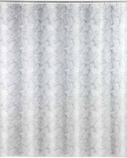 WENKO Světle šedý sprchový závěs Wenko Samoa
