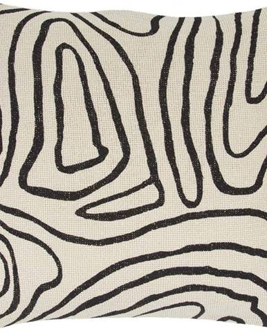 Béžový bavlněný dekorativní povlak na polštář Westwing Collection Nomad, 45 x 45 cm