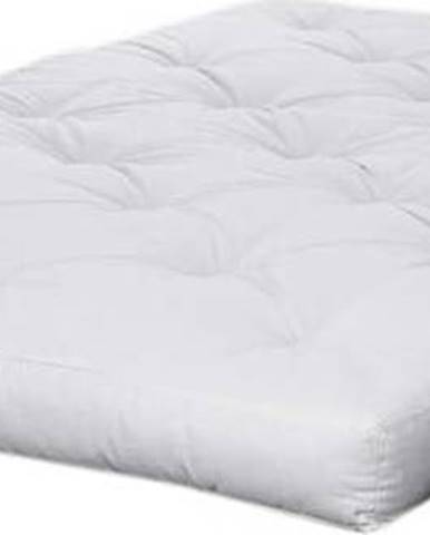 Krémově bílá futonová matrace Karup Sandwich, 80 x 200 cm