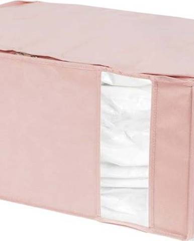 Růžový úložný box na oblečení Compactor XXL Pink Edition 3D Vacuum Bag, 210 l