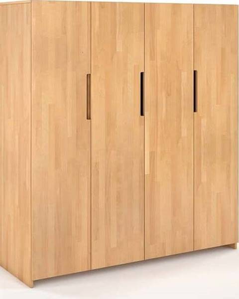 SKANDICA Šatní skříň z bukového dřeva 170x180 cm Bergman - Skandica