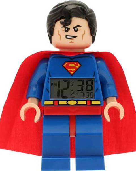 LEGO Hodiny s budíkem LEGO® Super Heroes Superman