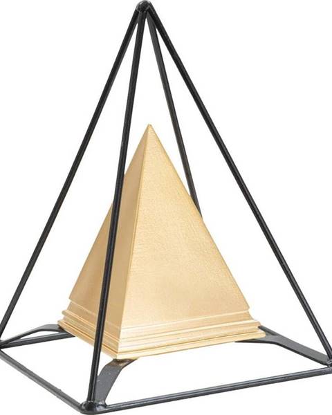 Mauro Ferretti Kovová soška ve zlatém dekoru Mauro Ferretti Piramid