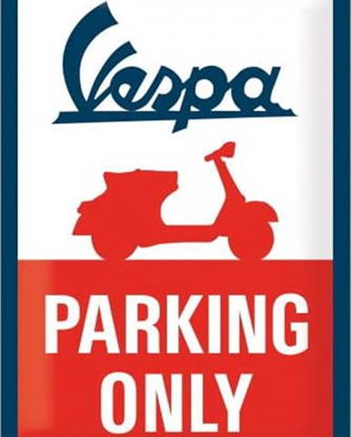 Nástěnná dekorativní cedule Postershop Vespa Parking Only