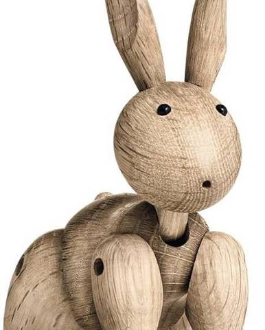 Soška z masivního dubového dřeva Kay Bojesen Denmark Rabbit