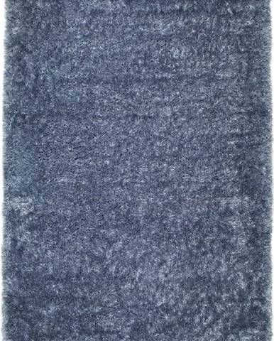 Modrý koberec Universal Aloe Liso, 60 x 120 cm