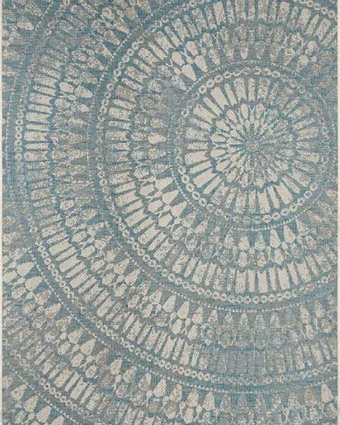 NORTHRUGS Šedomodrý venkovní koberec NORTHRUGS Amon, 160 x 230 cm