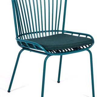 Sada 2 tyrkysových zahradních židlí Bonami Selection Rimini