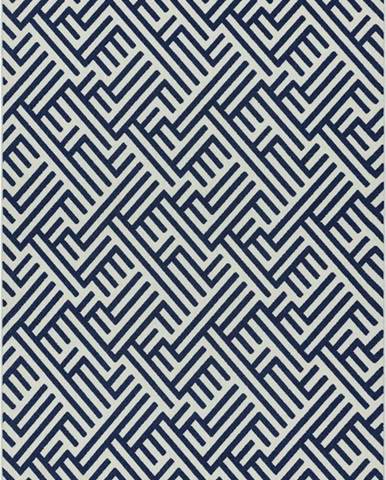 Modro-bílý koberec Asiatic Carpets Antibes, 200 x 290 cm