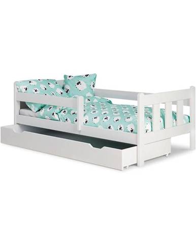 Dětská postel Tommy 80x160, borovice bílá, ÚP - PŘEBALENO