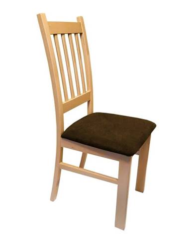 Jídelní židle Barila hnědá, dub