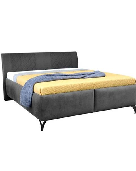 OKAY Čalouněná postel Melissa 180x200,včetně matrace,ÚP - II. jakost