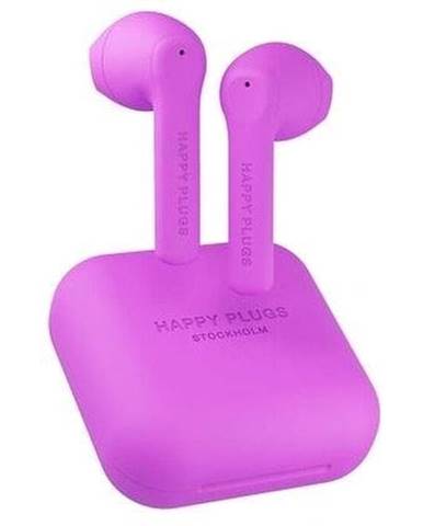 True Wireless sluchátka Happy Plugs Air 1 Go, fialová