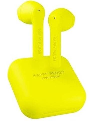 True Wireless sluchátka Happy Plugs Air 1 Go, žlutá