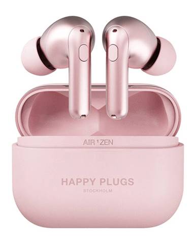 True Wireless sluchátka Happy Plugs Air 1 Zen, růžovo-zlatá