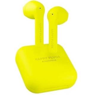 True Wireless sluchátka Happy Plugs Air 1 Go, žlutá