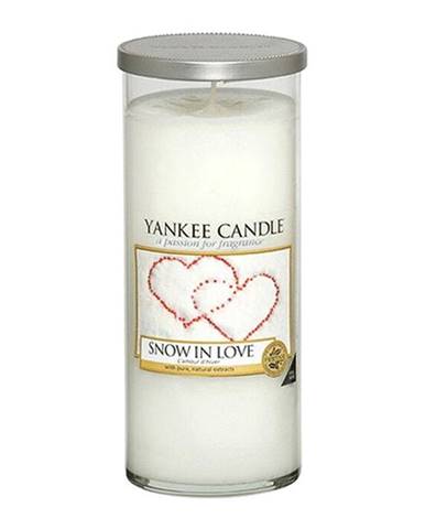 Svíčka Yankee candle Zamilovaný sníh, 538g