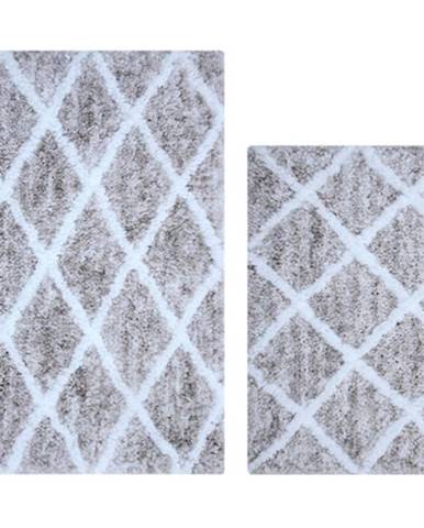 Sada koberečků Grey 50x80cm a 40x60cm