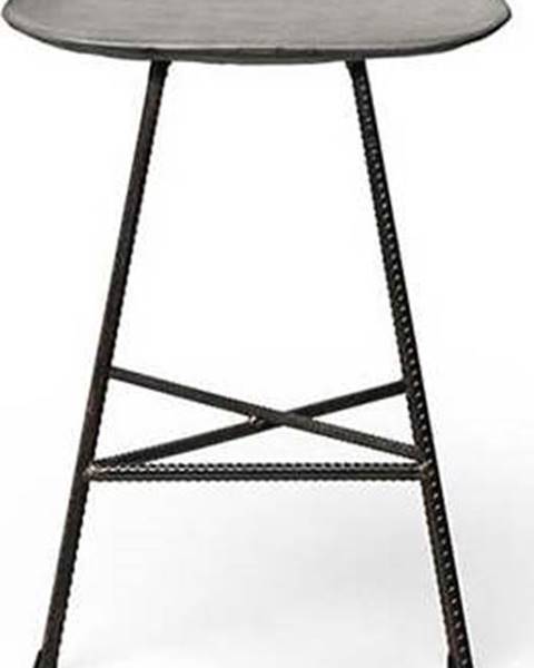 Lyon Beton Betonová barová židle Lyon Betón Hauteville, výška 82 cm
