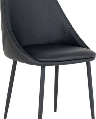 Černé jídelní židle v sadě 2 ks Porto - House Nordic