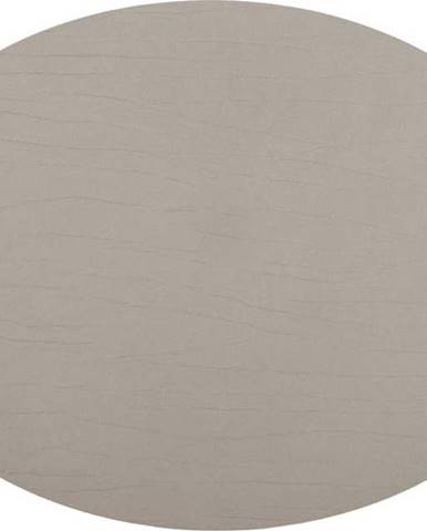 Šedobéžové prostírání z recyklované kůže ZicZac Titan, 33 x 45 cm