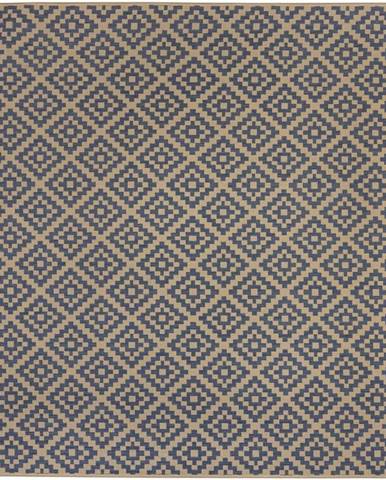 Modro-béžový venkovní koberec 200x200 cm Moretti - Flair Rugs
