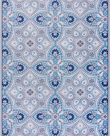 Modrý pratelný koberec 170x120 cm Ellen - Flair Rugs