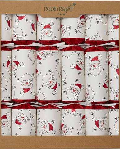 Vánoční crackery v sadě 6 ks Santa Game Cards - Robin Reed