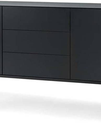 Černá nízká komoda 180x89 cm Edge by Hammel - Hammel Furniture