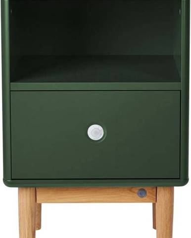 Tmavě zelený noční stolek Tom Tailor Color Box
