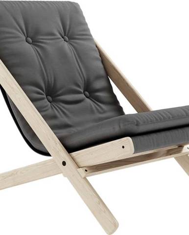 Tmavě šedá zahradní židle Boogie – Karup Design